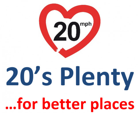 20's plenty logo
